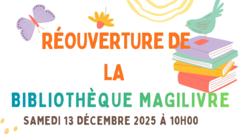 Réouverture bibliothèque